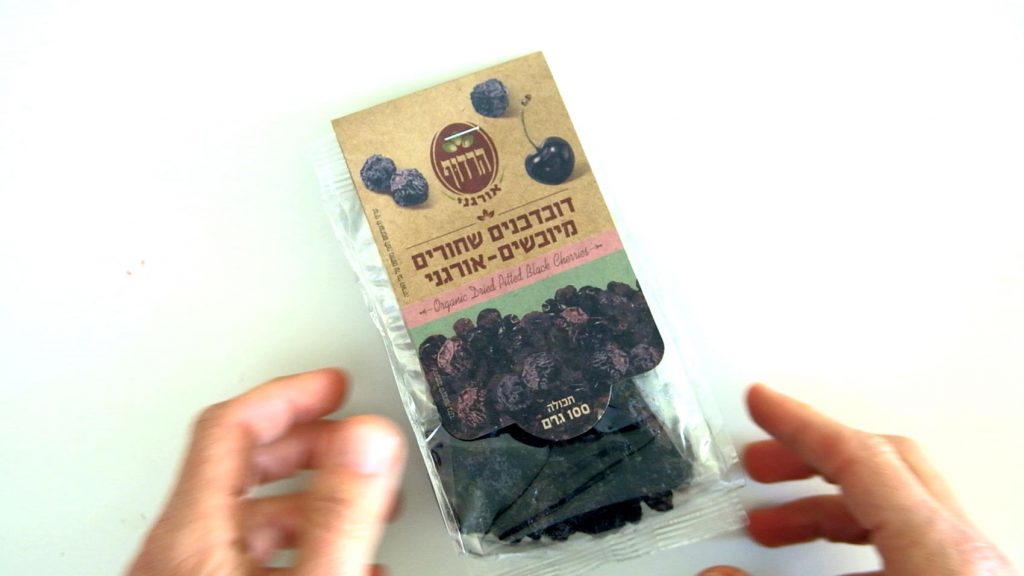 חטיף אנרגיה עם פירות יבשים