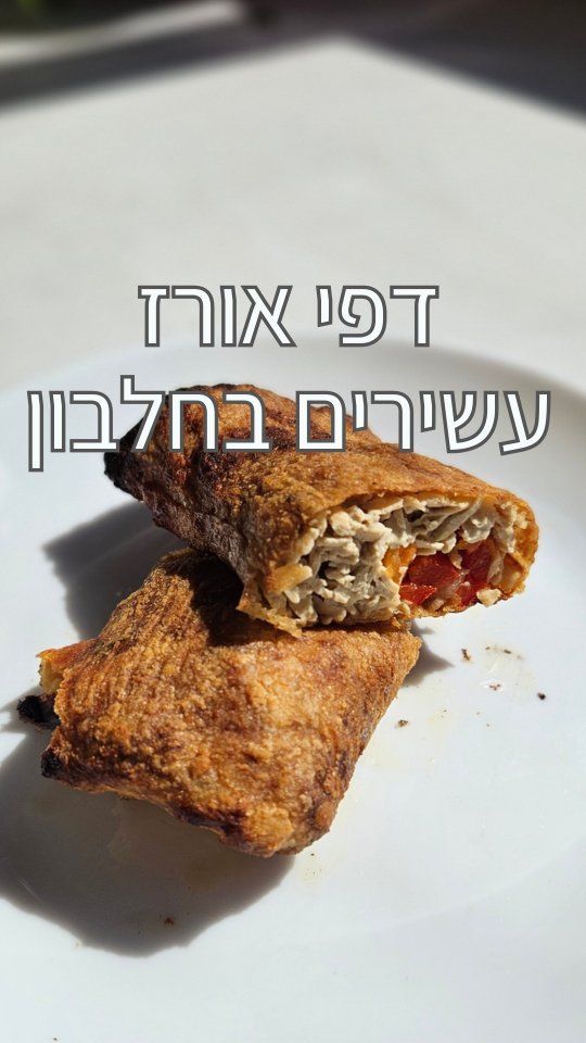 דפי אורז עשירים בחלבון