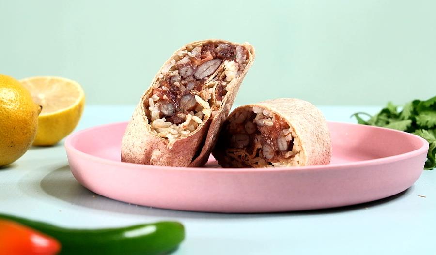 בוריטו שעועית אדומה