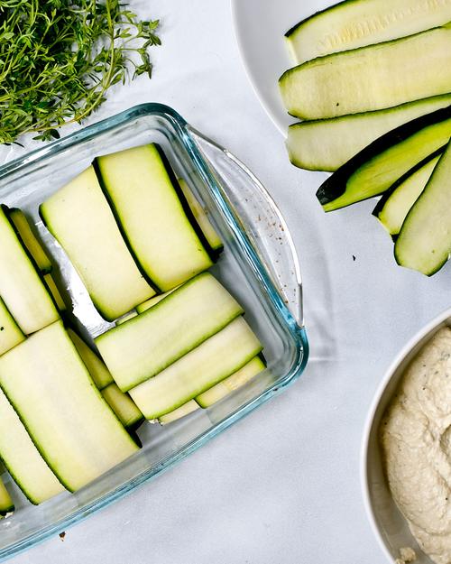 Vegan Zucchini Ravioli