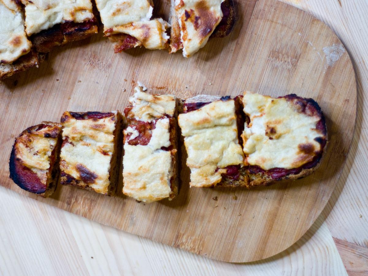 Vegan Cheese for Pizza and Toast: Just 3 Ingredients