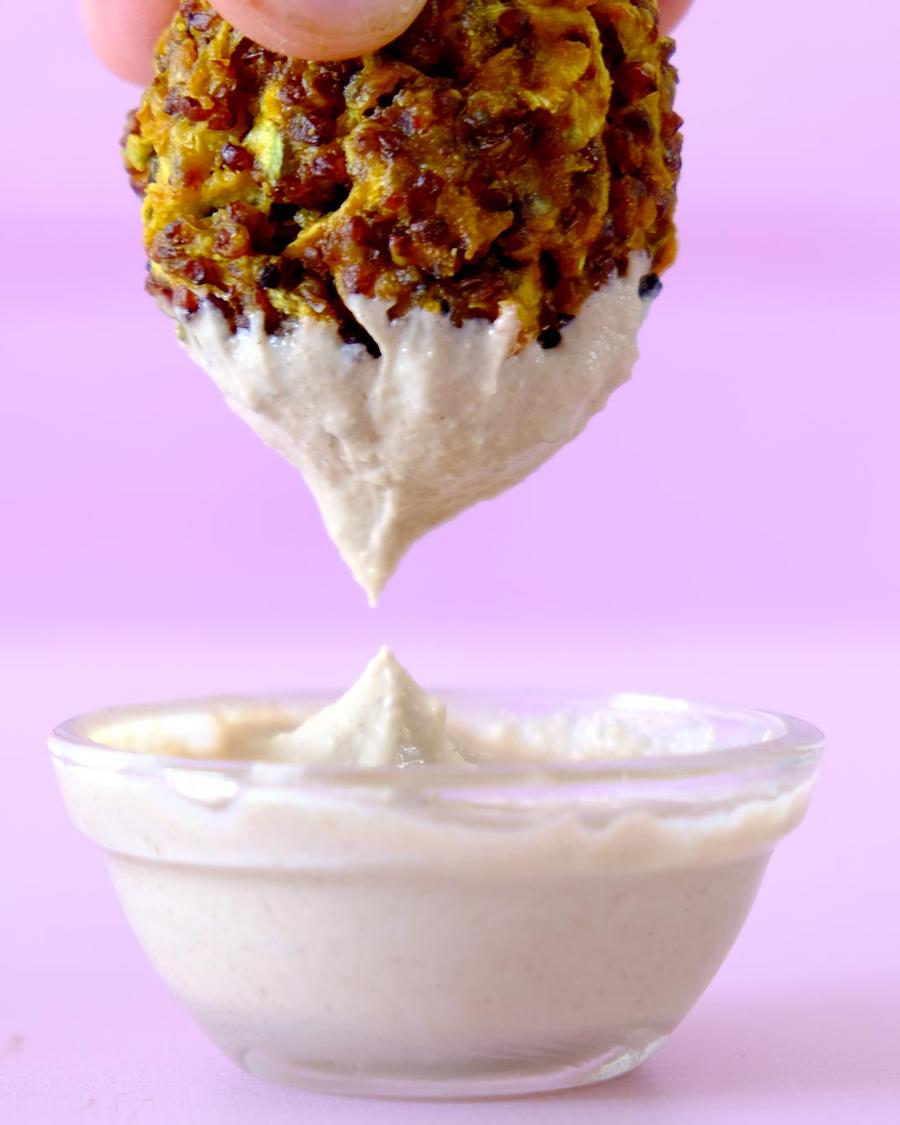 Low-Calorie Red Quinoa and Zucchini Patties