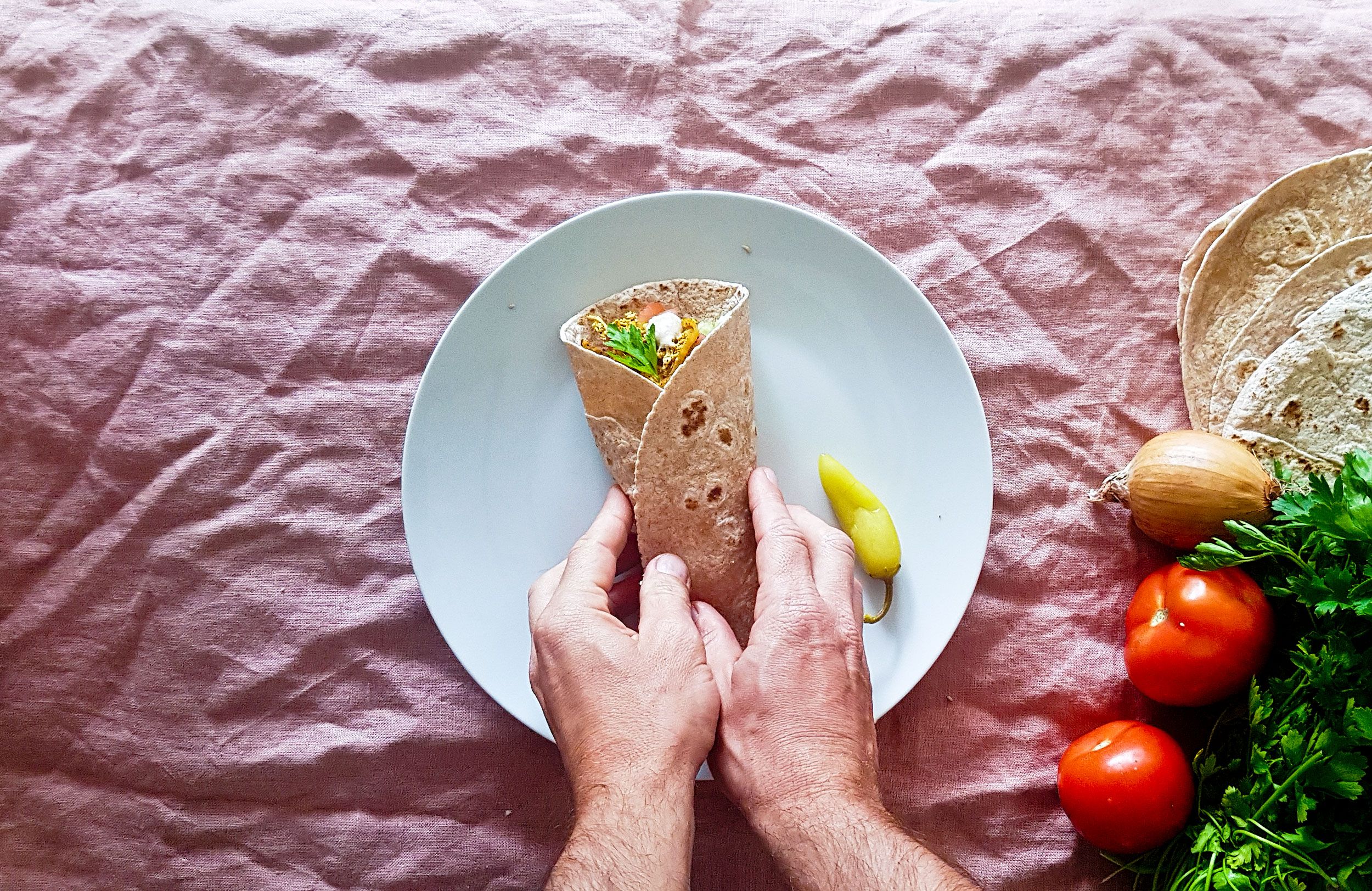 שווארמה טבעונית